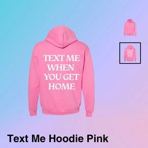 Lonely ghost text me when you get home hoodie